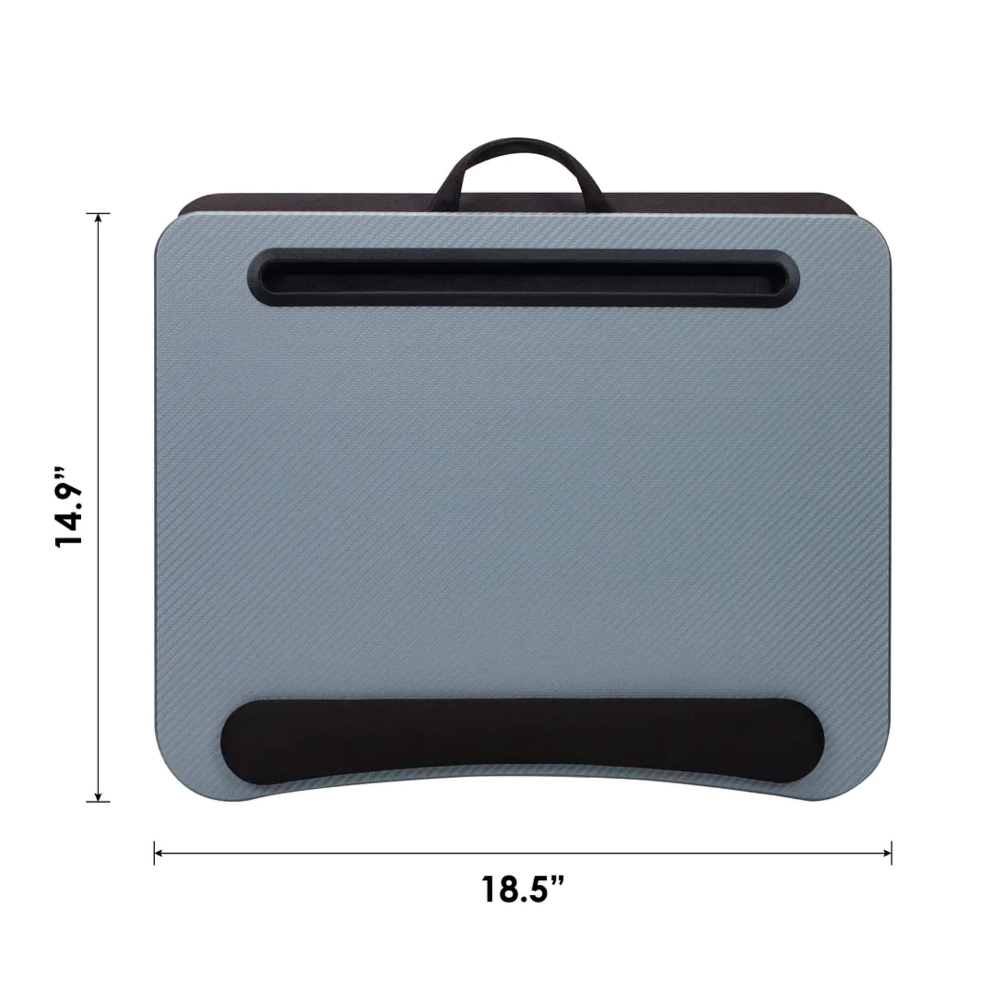 The text on the image reads "14.9" 18.5"."