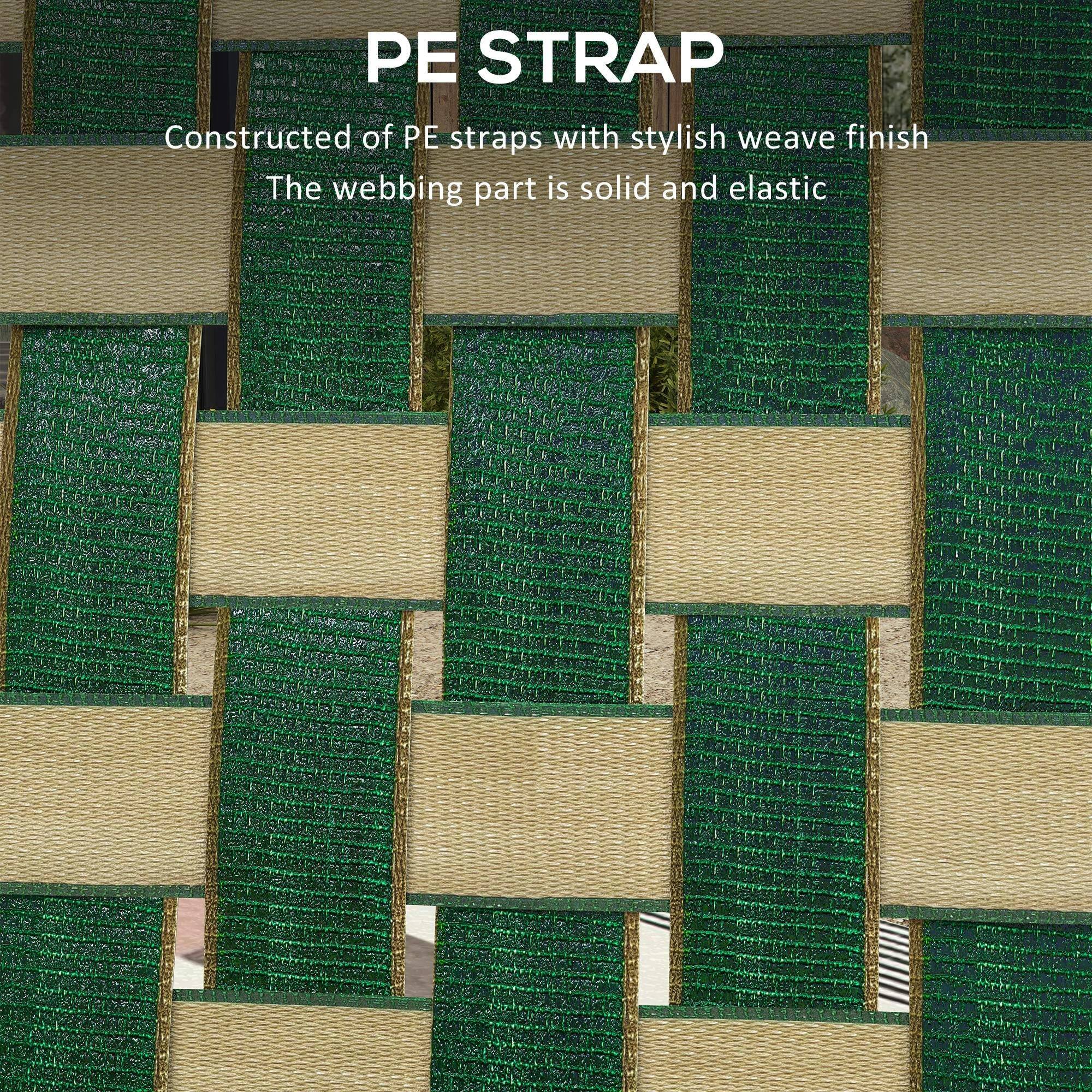 PE STRAP

Constructed of PE straps with stylish weave finish

The webbing part is solid and elastic