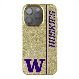Keyscaper - NCAA - Washington Huskies iPhone Bling Case - 16 - Gold