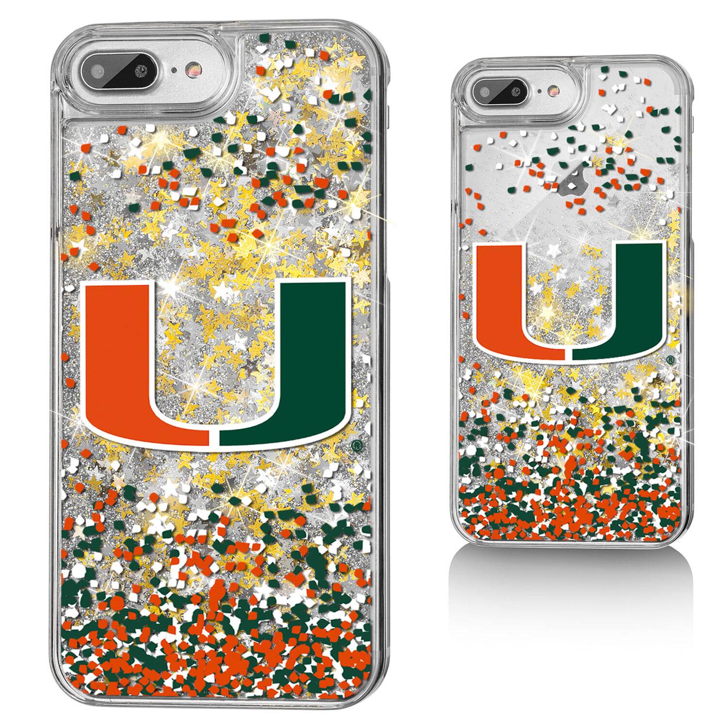 Keyscaper - NCAA - Miami Hurricanes iPhone Glitter Confetti Design Case - 12 Pro Max - Multicolor price history on PriceWatchPro