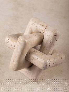 GAURI KOHLI - Otago Knot - Small - Shades of beige