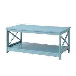 Convenience Concepts - Oxford Coffee Table - Sea Foam Blue