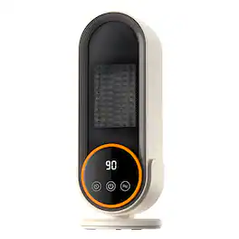 Cluzine - 1200W PTC Ceramic Heater, Instant Warmth, Circulating Air, Large Area Heating, for Home Office