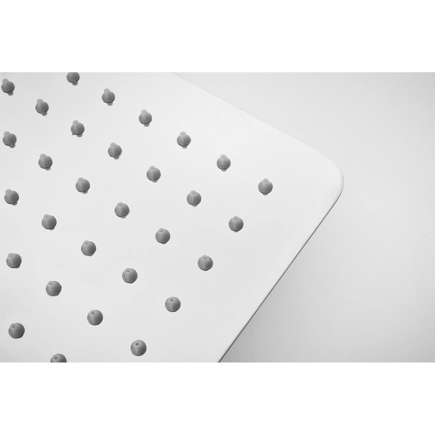 Back. DOMETOUR - 12" Rain Shower Head Systems Wall Mounted Shower - Chrome.