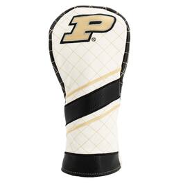 Team Golf - Purdue Boilermakers Striped Quilted Fairway Headcover - Multicolor