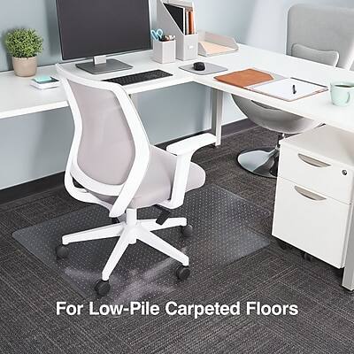 For Low-Pile Carpeted Floors