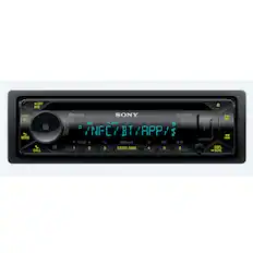 OFF SRC PTY Q N MODE CALL & Bluetooth SONY MEX-NS300ST MENU HS0 EQ 1l APP & /NFC /NFC/BT/RPP/: RPP A VOICE ENTER ALBUM 55W W xa MIC 1 2 3 EXTRA BASS 4 5 6 P |4 DSPL SCRL