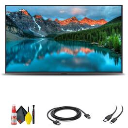 LG - UH7F-B Series 55" UHD IPS Signage Display + HDMI Cable + Remote Controller + Cleaning Kit and More