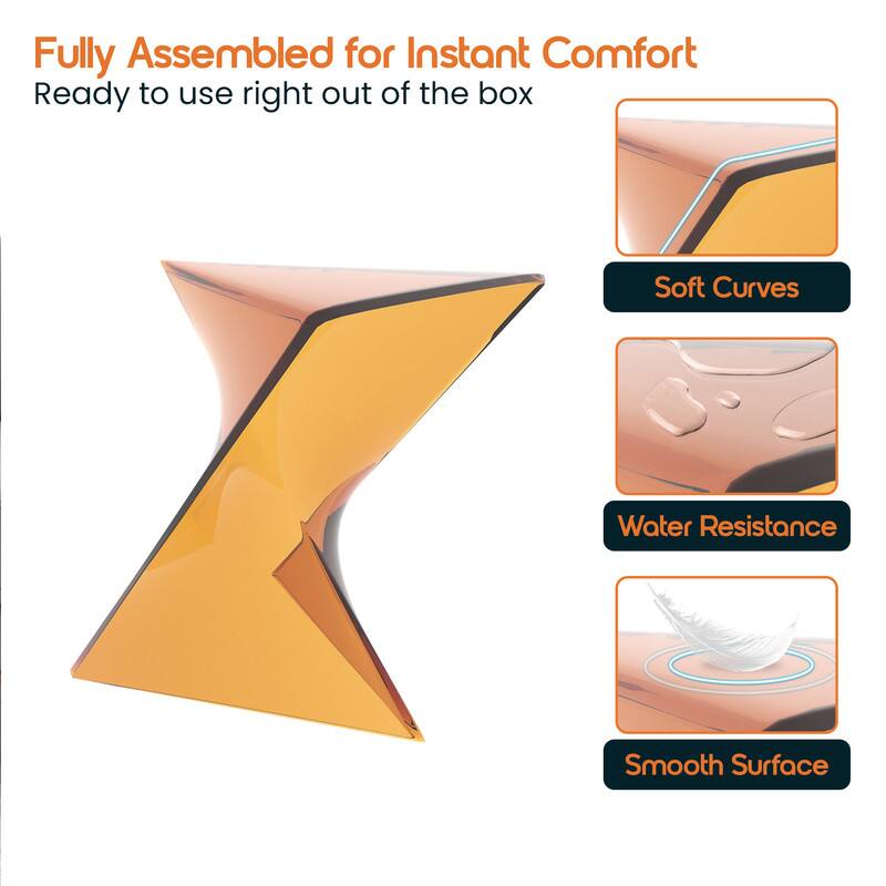 Fully Assembled for Instant Comfort  
Ready to use right out of the box  

- Soft Curves  
- Water Resistance  
- Smooth Surface