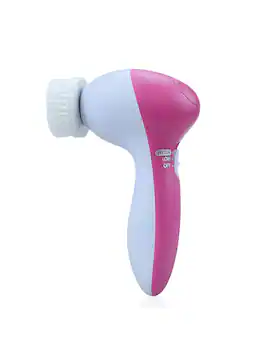 Cluzine - 5-in-1 Rotary Facial Cleansing Brush, Waterproof Skin Massager