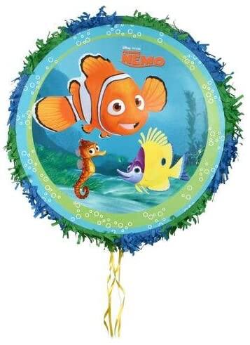 Alt View 2. Hallmark - Disney Pixar Finding Nemo Pinata - Pull String pinata measures approximately 18" in diameter - Holds up to 3lbs of candy - Multi.