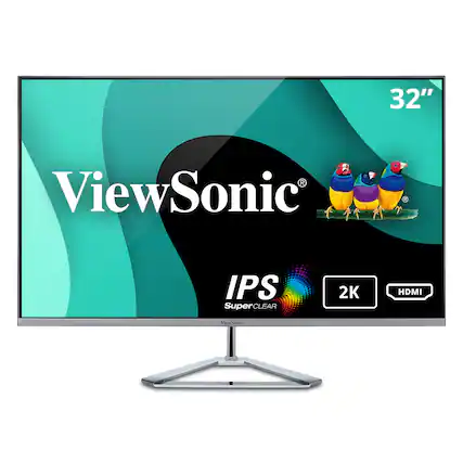 32" ViewSonic IPS SuperCLEAR 2K HDMI