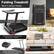 Folding Treadmill
Store It without Hassle
1. Unscrew the 2 "M6 Plum Knob", Put the Display Console Flat
2. Loosen the Screws Counterclockwise with the 6mm "T" Wrench
3. Place the Display Riser Slowly Down, and then Use the 6mm "T" Wrench to Lock the Screws Clockwise