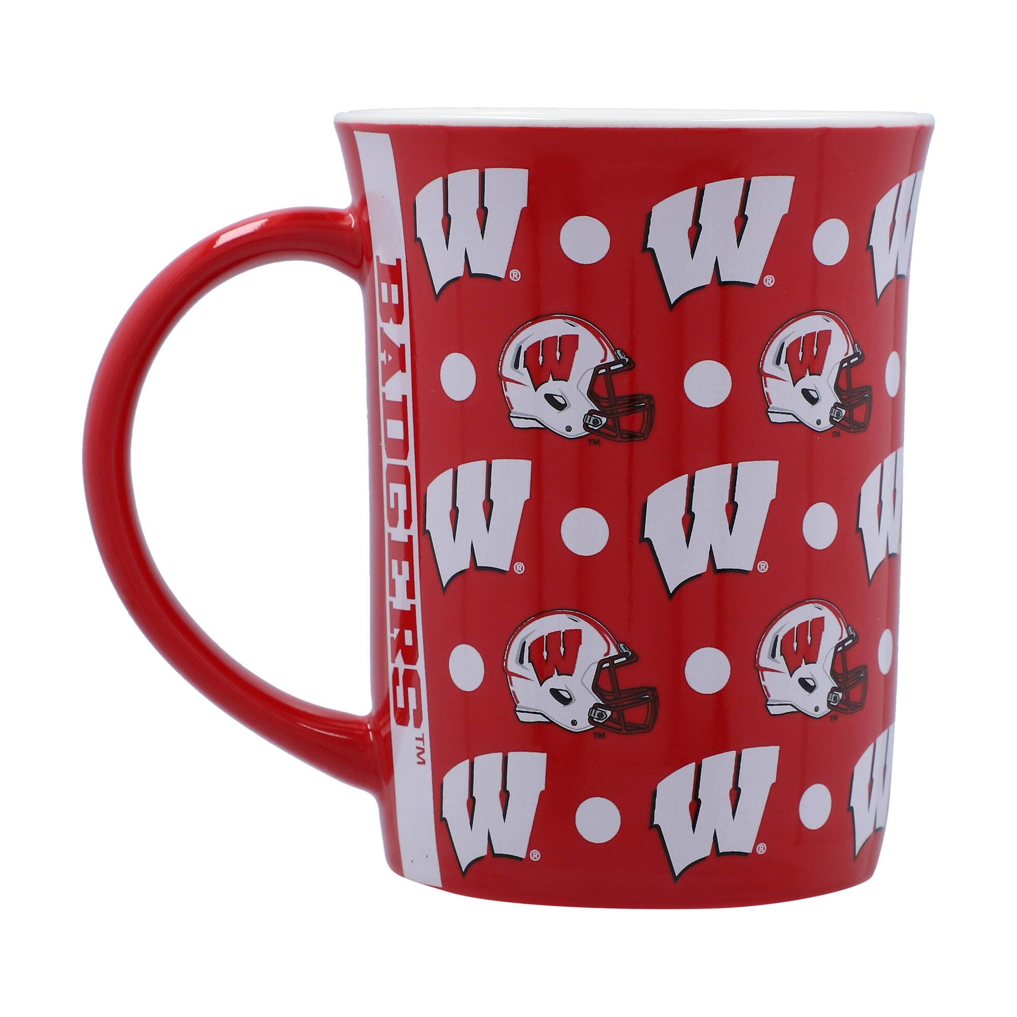 Alt View 1. The Memory Company - Wisconsin Badgers 15oz. Team Lineup Mug - Multicolor.