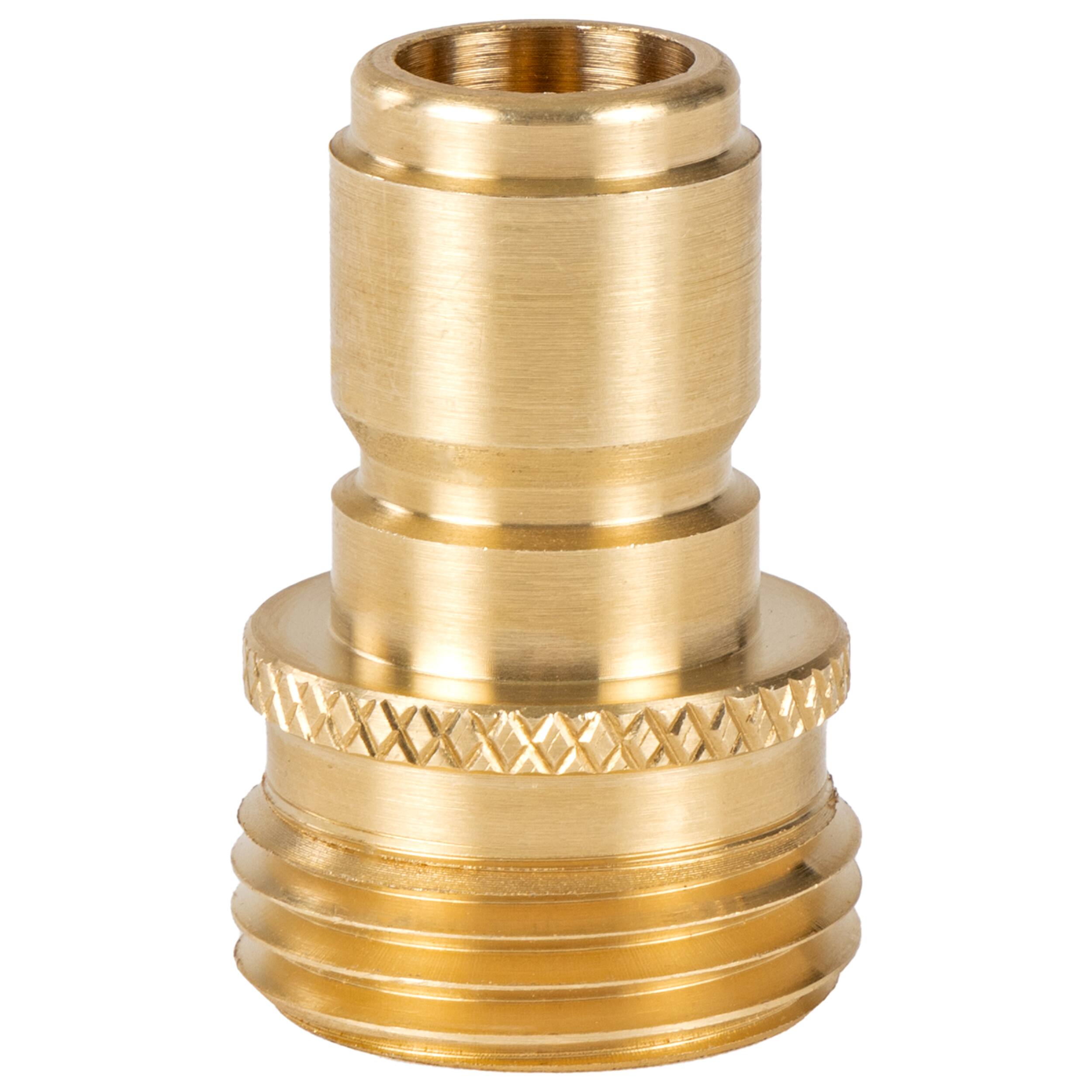 Back. Westinghouse - Heavy-Duty, M22-14MM Quick-Connect Hose Fitting for Pressure Washer and Hose Connections, 3/4" GHT - Black.