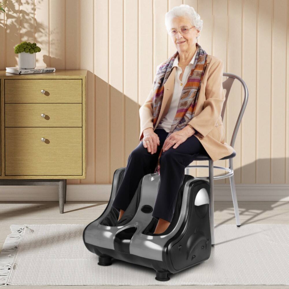 Alt View 8. SKONYON - Foot and Calf Massager with Shiatsu Kneading and Adjustable Tilt Base.