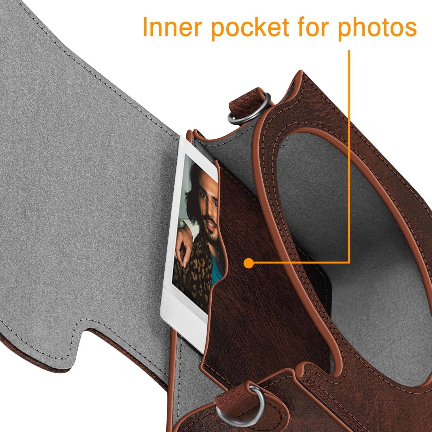 Inner pocket for photos
