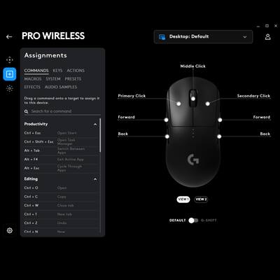 Logitech PRO Lightweight Wireless Optical Ambidextrous Gaming Logitech PRO Lightweight Wireless Optical Ambidextrous Gaming