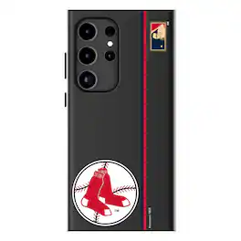 Keyscaper - MLB - Boston Red Sox - Galaxy Magnetic Bump Case - S25 Ultra - Black