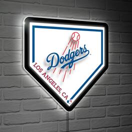 Evergreen Enterprises - Los Angeles Dodgers LED Wall Home Plate - Multicolor