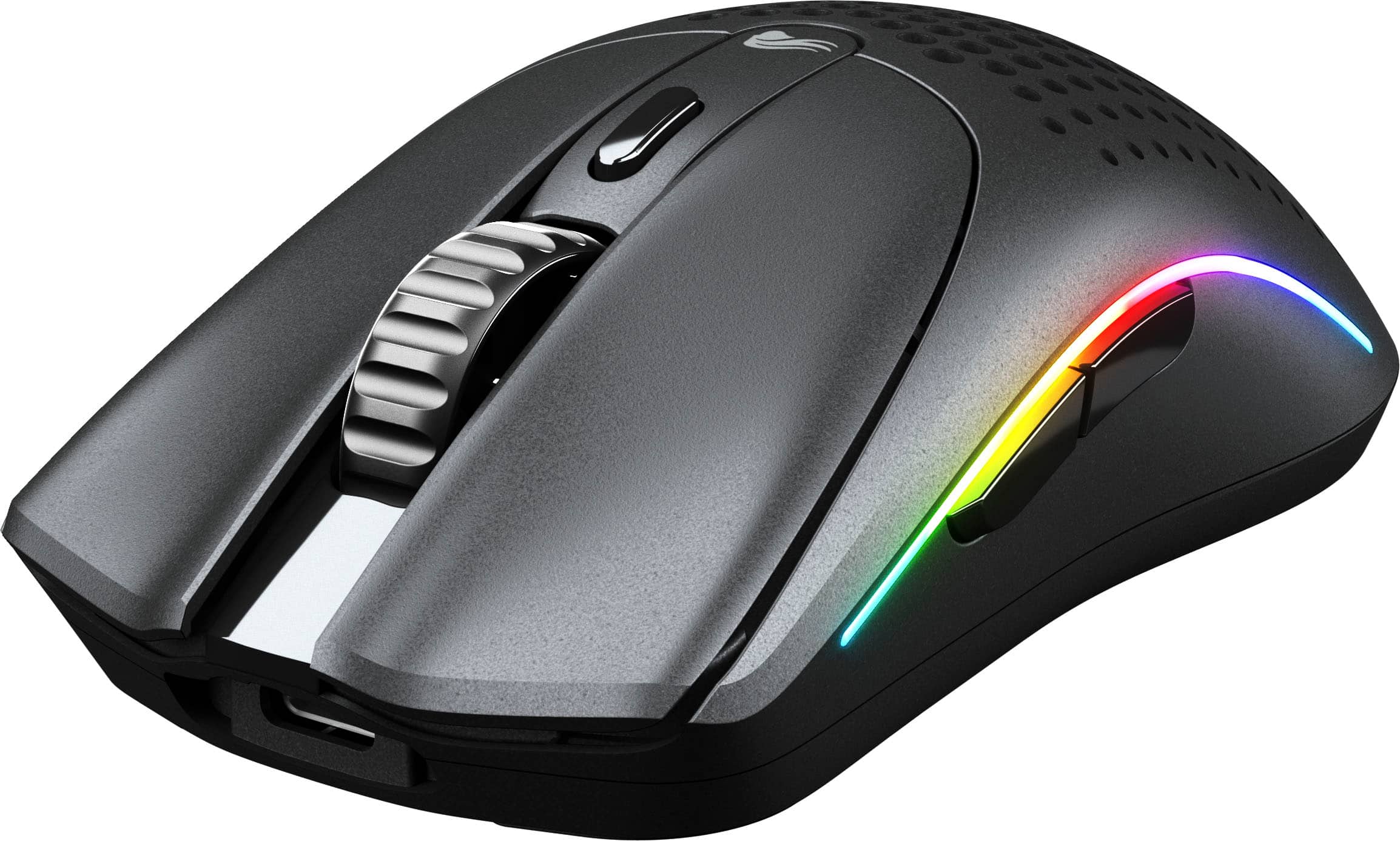 Angle. Glorious - O 2 Mini Wireless Optical Gaming Mouse - Matte Black.