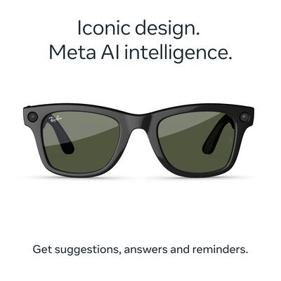 Ray Ban Meta Wayfarer (Gen 2) glasses with Meta AI, Audio, Photo Ray Ban Meta Wayfarer (Gen 2) glasses with Meta AI, Audio, Photo