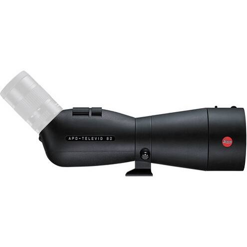 Alt View 2. Leica - Leica Televid APO-82 Angled Spotting Scope Body Only - 40121 - Black.