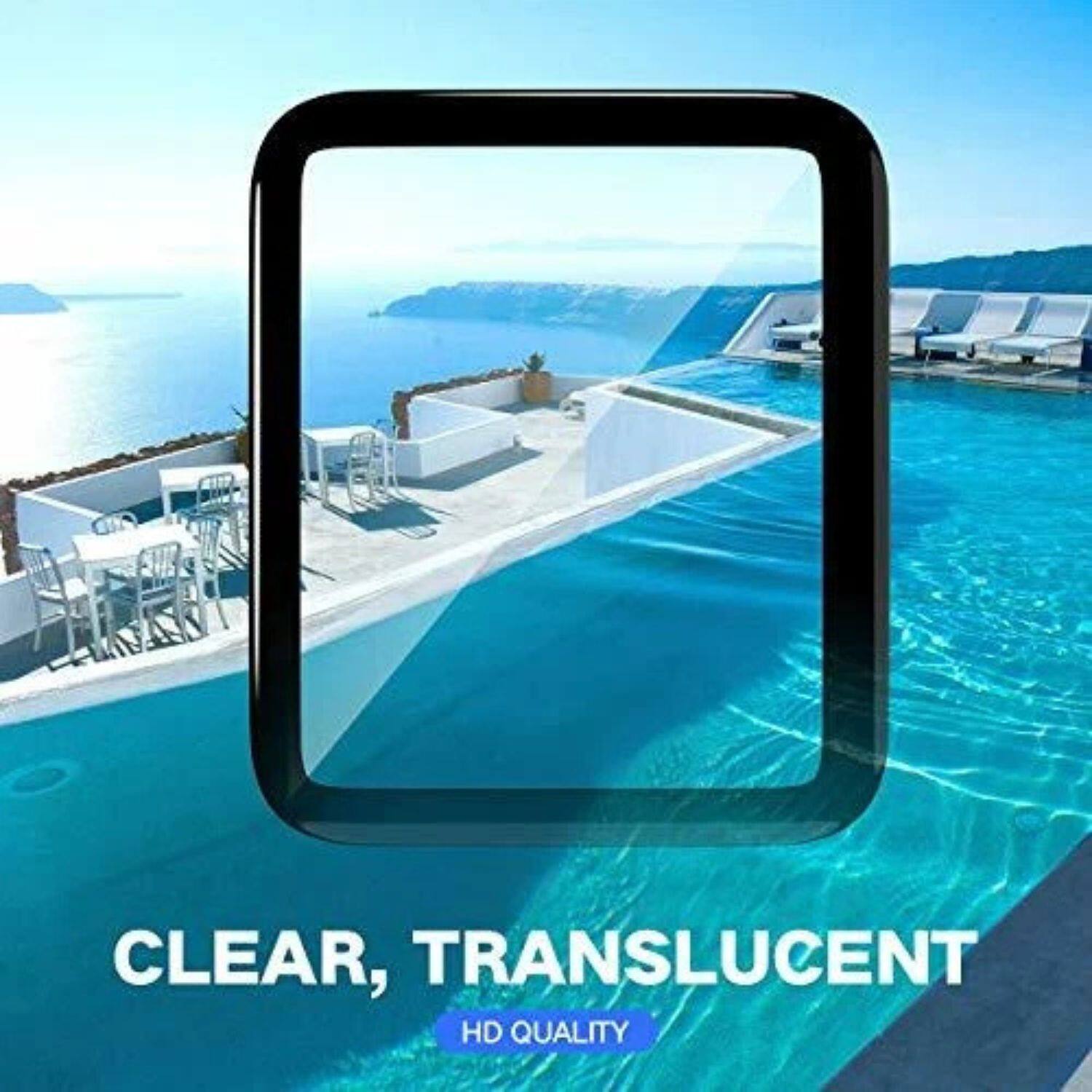 CLEAR, TRANSLUCENT  
HD QUALITY