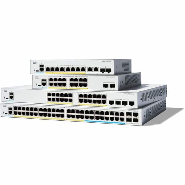 Cisco Consumer Products - Cisco Catalyst C1300-8FP-2G Ethernet Switch - 10 Ports - Manageable - Gigabit Ethernet - 10/100/1000Base-T, 1000Base-X - Unknown