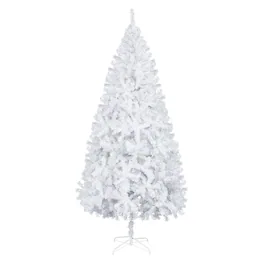 Winado - 7 FT Artificial Christmas Holiday Tree with Metal Stand 950 TIPS for Holiday Decoration - White