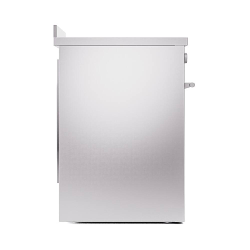 Alt View 3. ILVE - ILVE Professional Plus II Series 30 in. Induction Range with 4 Induction Elements (Satin Trim) - Stainless Steel.