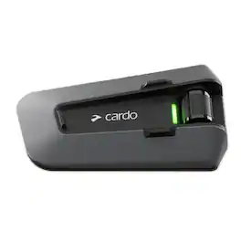 Cardo Systems - Packtalk Edge Motorcycle Bluetooth Communication System Headset Duo - Black