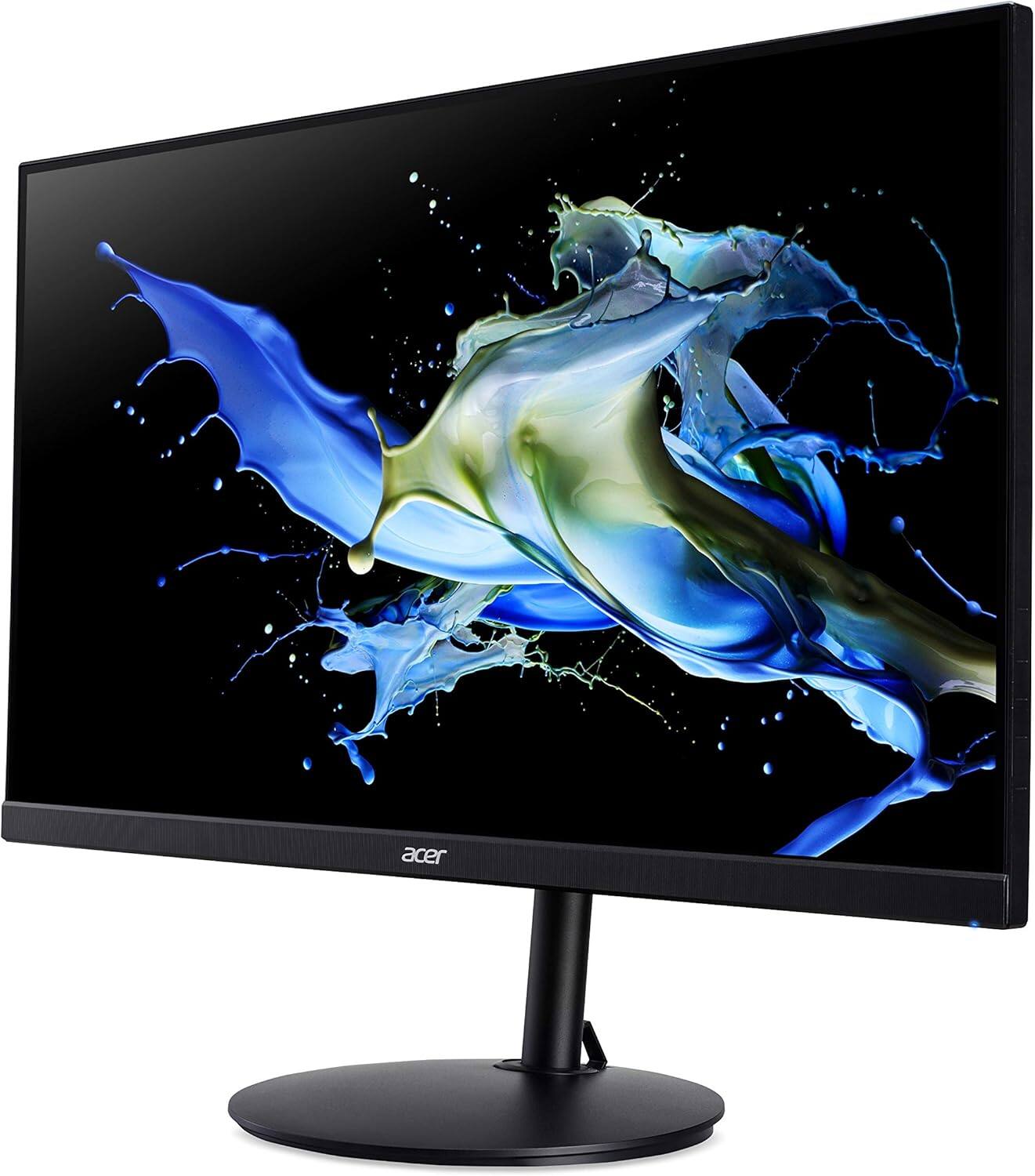 Alt View 1. Acer - CBA242Y 23.8" IPS Monitor 75Hz 1920x1080 1ms VRB - Black.