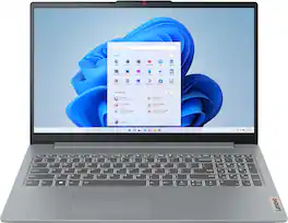 Lenovo - IdeaPad Slim 3i 15.6" Full HD Laptop - Intel Core i5-1335U 2023 - 16GB Memory - 256GB SSD - Arctic Grey