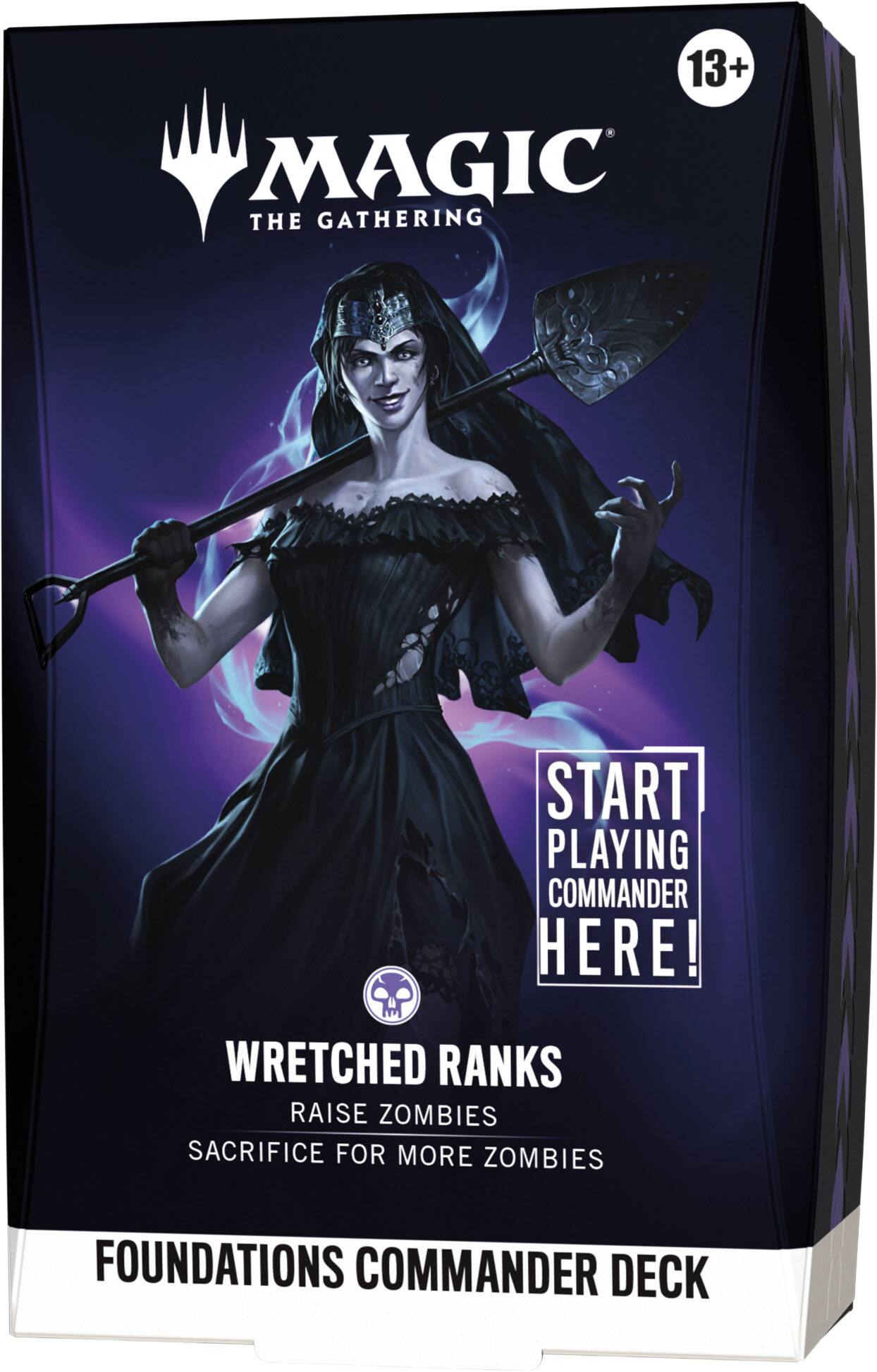 Wizards of The Coast - Magic: The Gathering Foundations Commander Deck - Wretched Ranks