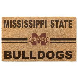 Jardine - Mississippi State Bulldogs 18" x 30" Team Logo Doormat - Brown