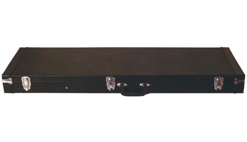 Angle. On Stage Stands - On-Stage GCB6000B Bass Guitar Hard Case, Black - Black.