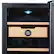 Alt View 13. Whynter - CHC-123DS 1.2 cu. ft. Stainless Steel Digital Control and Display Cigar Humidor with Spanish Cedar Shelves - Stainless Steel Door/Black Housing.