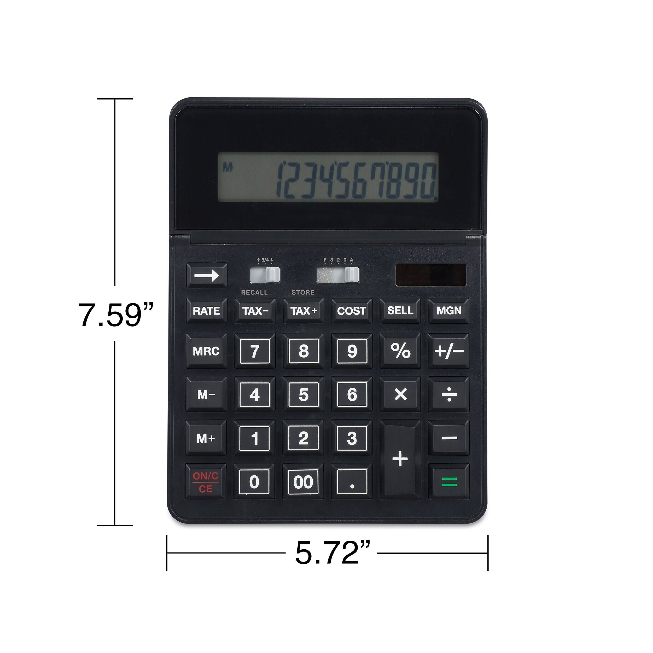 M 1234567890

15/4 :

F320A : A

7.59"

RATE MRC
RECALL TAX- 7
STORE TAX+ 8
COST 9
SELL %
MGN +/- 

M-
4
5
6
X

M+ ON/C CE

1 0
2 00
3 .

+
- =

5.72"