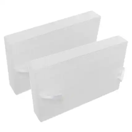 Front. HQRP - 2-Pack True HEPA Filters Replacement for Honeywell HPA090 HPA100 HPA200 HPA300 Air Purifiers.