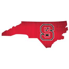 Fan Creations - NC State Wolfpack 12" Logo State Sign - Multicolor