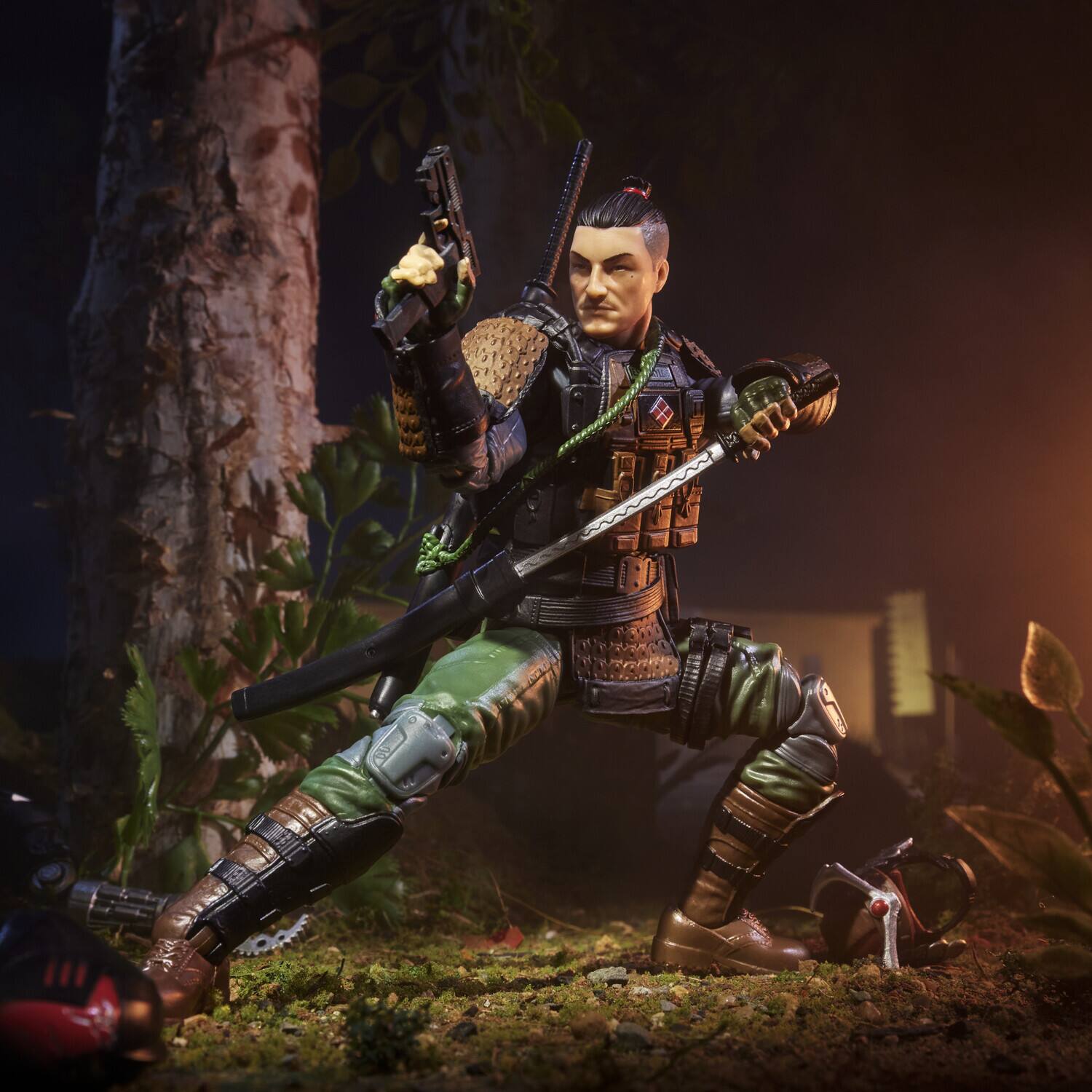 Alt View 4. Hasbro - G.I. Joe - Classified Series - #174, Kyle "Budo" Jesso Samurai Action Figure   - COLLECTIBLES - Multicolor.