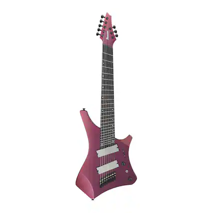 Front. Ibanez - Ibanez A528CMG A series 8str Electric Guitar w/ Bag - Coral Mirage.