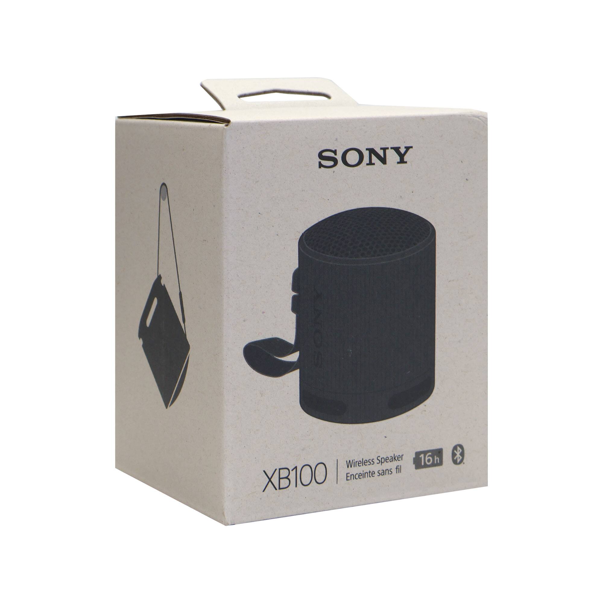 SONY Wireless Speaker XB100  
16h  
Enceinte sans fil