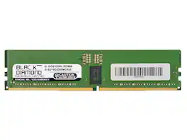 Black Diamond - 16gb (2rx8) ddr5 5200 ecc reg memory bd16g5200mcr28