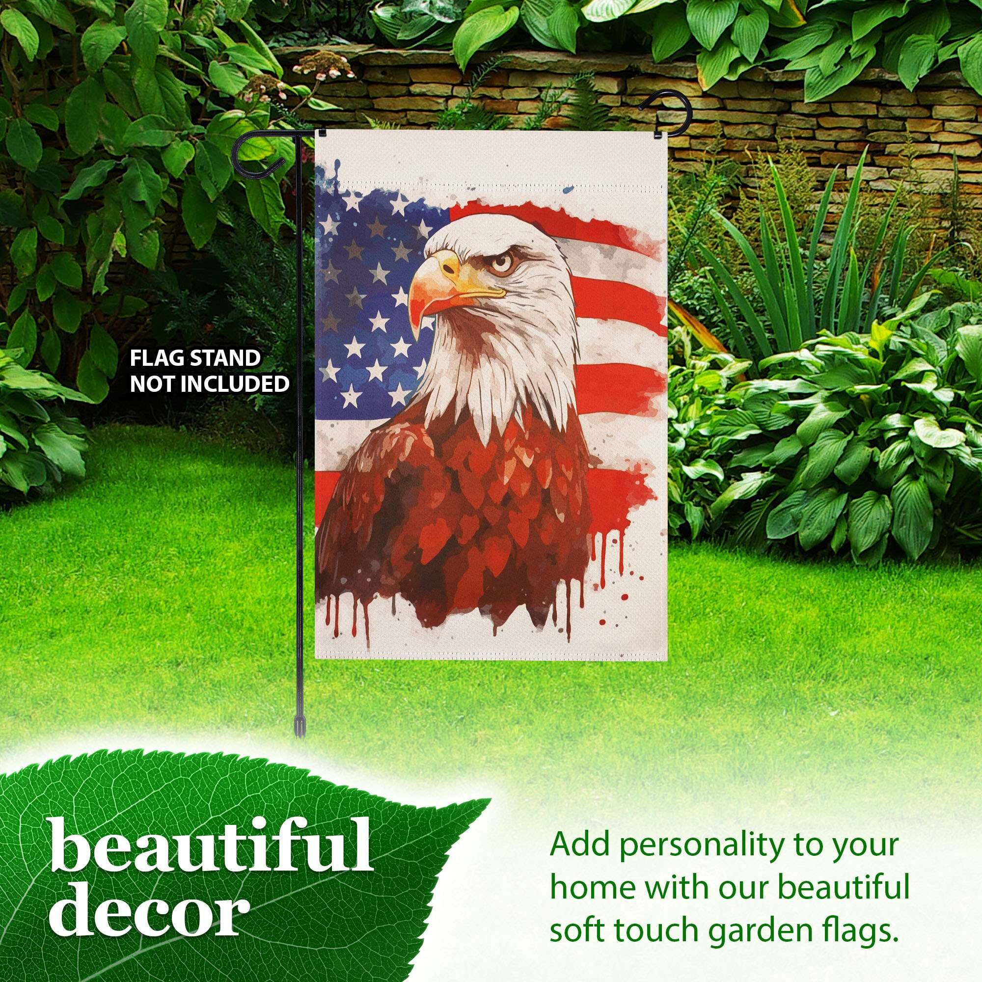 FLAG STAND NOT INCLUDED

beautiful decor

Add personality to your home with our beautiful soft touch garden flags.