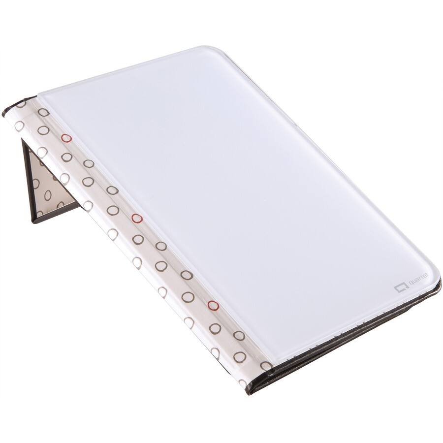 Left. Quartet - Portable Glass Dry-Erase Pad - 5 x 8.