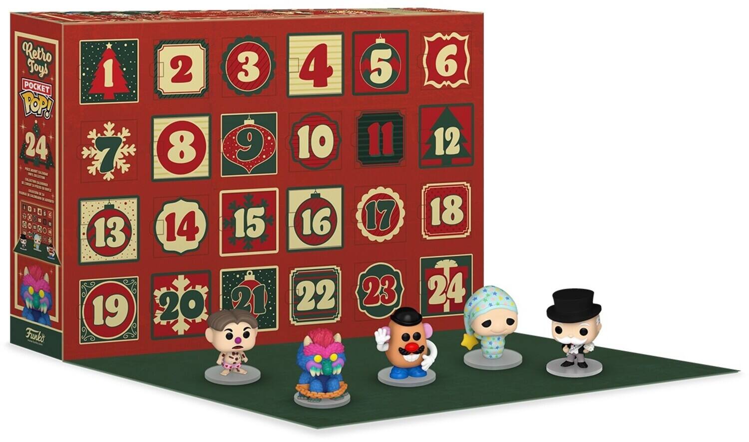 Retro Toys  
POCKET POP! 24

1 2 3 4 5 6  
7 8 9 10 11 12  
13 14 15 16 17 18  
19 20 21 22 23 24

Funko