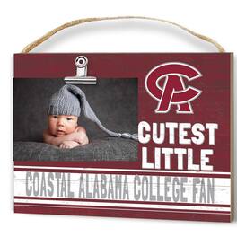 Jardine - Coastal Alabama Community College 8'" x 10" Cutest Little Team Logo Clip Photo Frame - Maroon