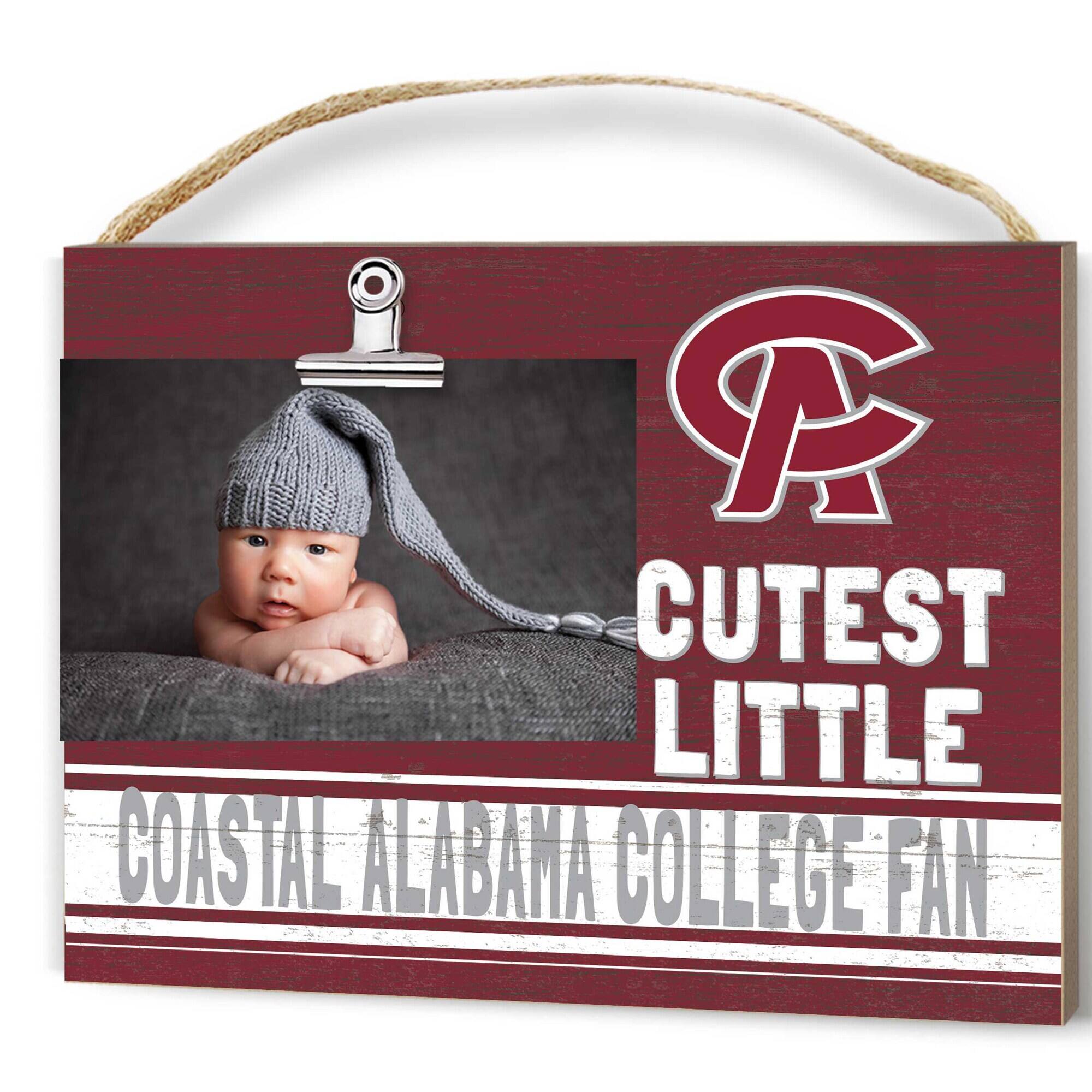 Coastal Alabama Community College 8'" x 10" Cutest Little Team Logo Clip Photo Frame